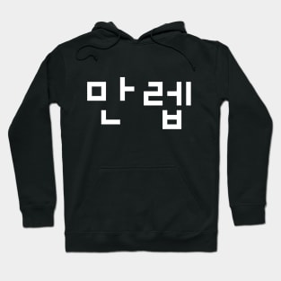 Korean Expert 만렙 Manleb | Hangul Language Hoodie